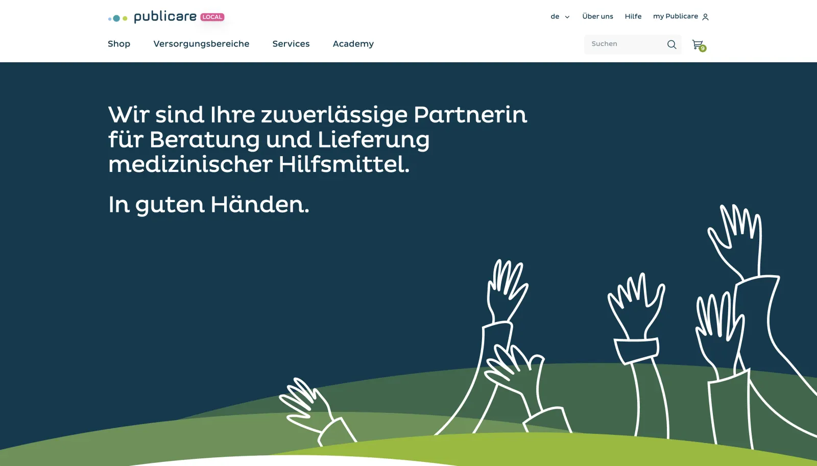 Publicare Redesign: Neue Webseite mit Cockpit CMS
