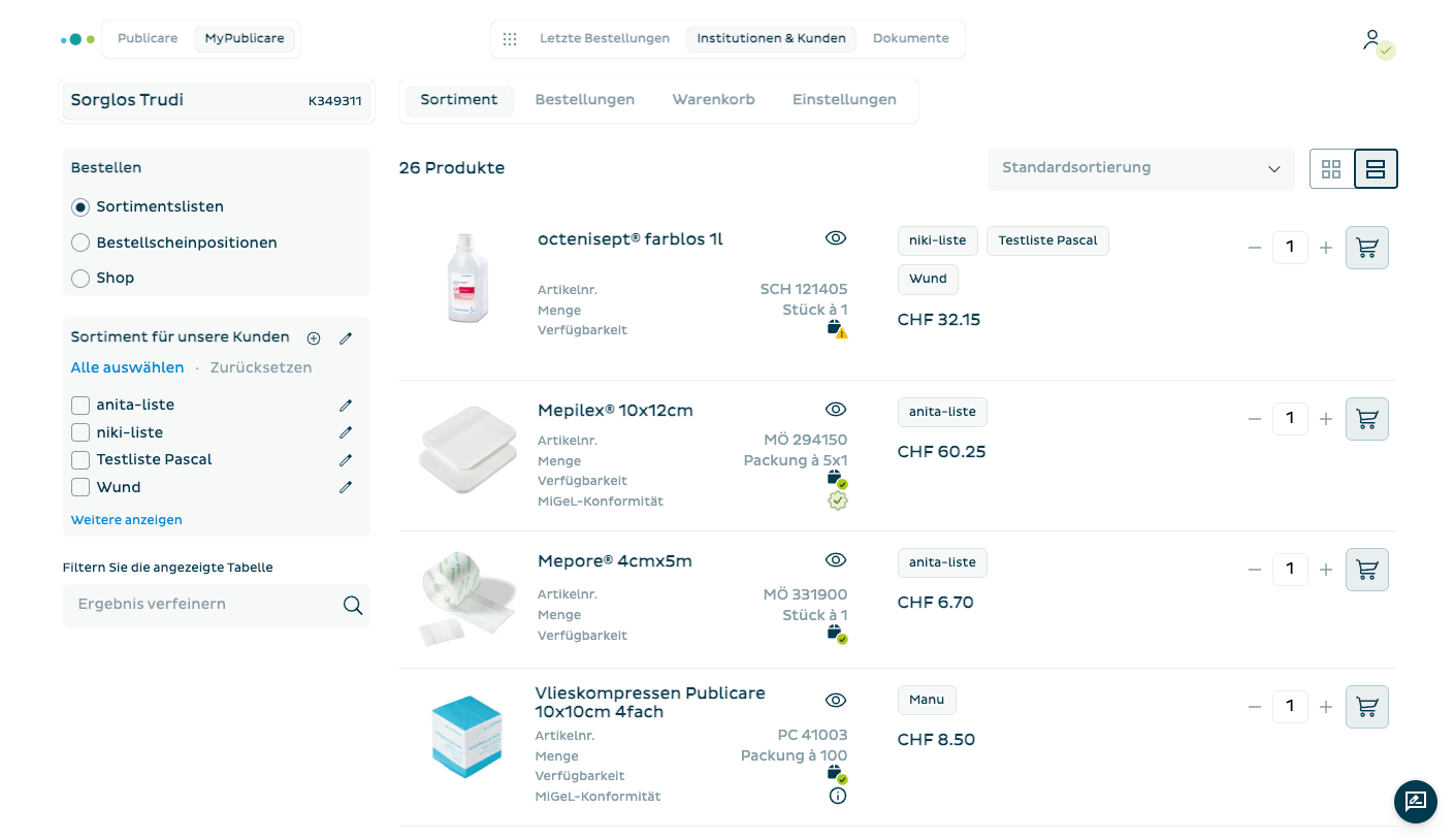 Publicare Screenshot
