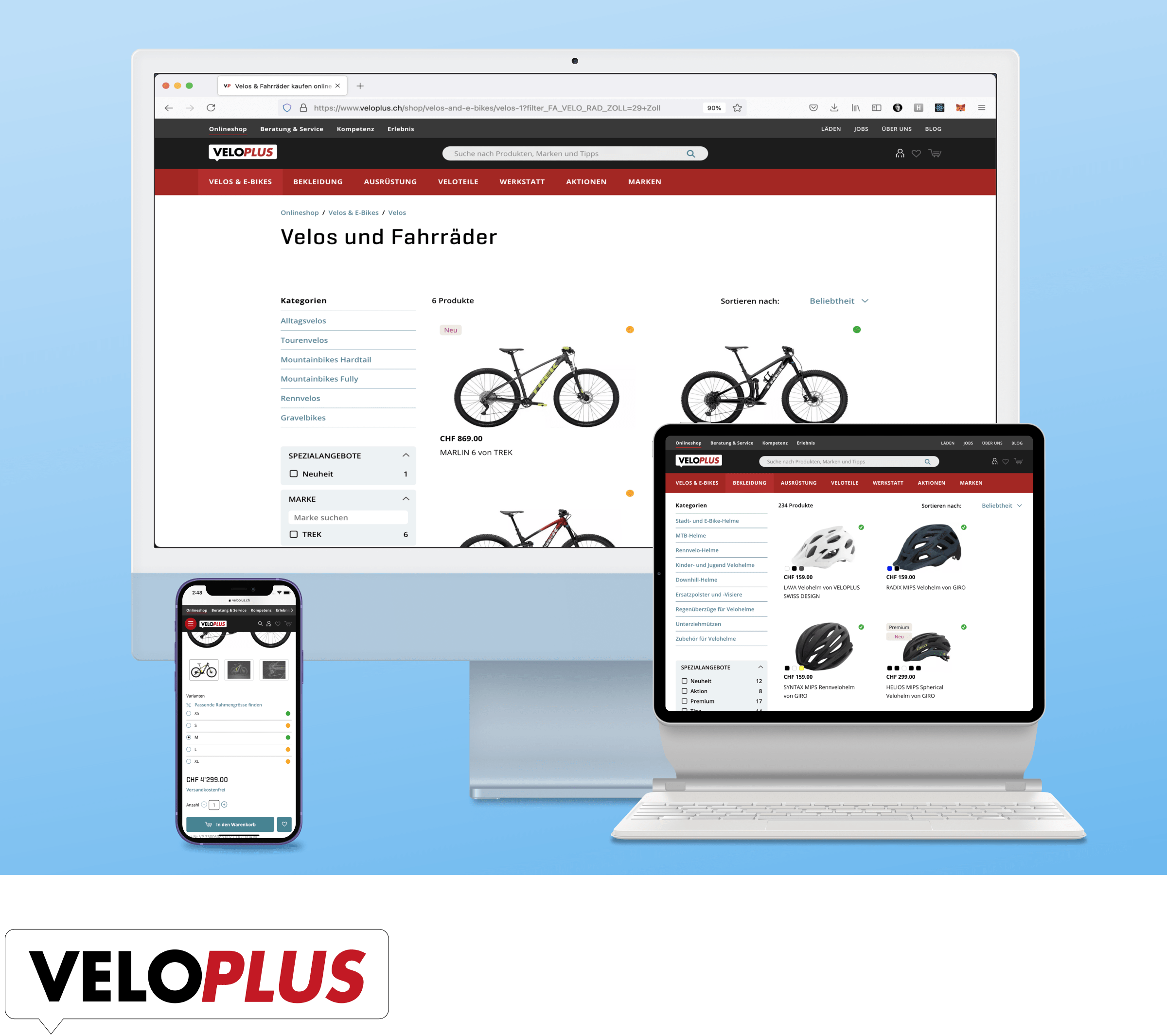 Veloplus Screenshot